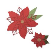 Sizzix Thinlits Die Set - Poinsettia