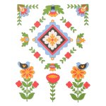 Sizzix Thinlits Die Set - Folk Art Elements