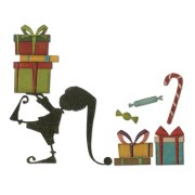Sizzix Tim Holtz Thinlits Die Set - Santa's Helper
