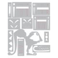 Sizzix Tim Holtz Thinlits Die Set - Santa's Helper