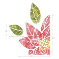 Sizzix Tim Holtz Thinlits Die Set - Poinsettia Pieces