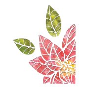 Sizzix Tim Holtz Thinlits Die Set - Poinsettia Pieces