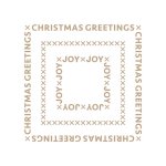 Spellbinders Glimmer Hot Foil Plate - Christmas Essential Glimmer Squares