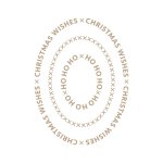 Spellbinders Glimmer Hot Foil Plate - Christmas Essential Glimmer Ovals