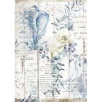 Stamperia Rice Paper A4 - Romantic Sea Dream Shells