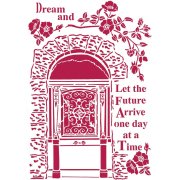 Stamperia G Stencil 21x29.7cm - Lady Vagabond Dream