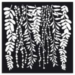 Stamperia 30x30cm Mixed Media Stencil - Leaves