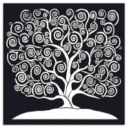 Stamperia 30x30cm Mixed Media Stencil - Tree of Life