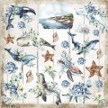 Stamperia 12x12 Scrapbooking Pad - Sea Dream