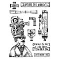 Stamperia Rubber Cling Stamp - Capture The Moments