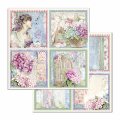 Stamperia 12x12 Scrapbooking Pad - Hortensia