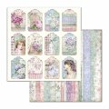 Stamperia 12x12 Scrapbooking Pad - Hortensia