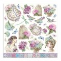 Stamperia 12x12 Scrapbooking Pad - Hortensia