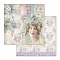 Stamperia 12x12 Scrapbooking Pad - Hortensia