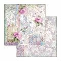 Stamperia 12x12 Scrapbooking Pad - Hortensia