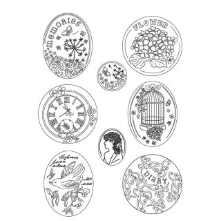 Stamperia A4 Soft Mould - Hortensia