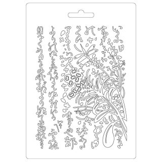 Stamperia A5 Soft Mould - Oriental Garden