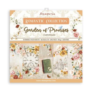 Stamperia 12x12 Scrapbooking Pad - Garden of Promises