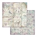 Stamperia 12x12 Scrapbooking Pad - Cosmos