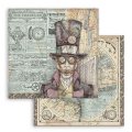 Stamperia 12x12 Scrapbooking Pad - Sir Vagabond