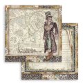 Stamperia 12x12 Scrapbooking Pad - Sir Vagabond