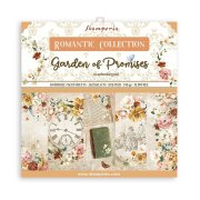 Stamperia 8x8 Paper Pad - Garden of Promises