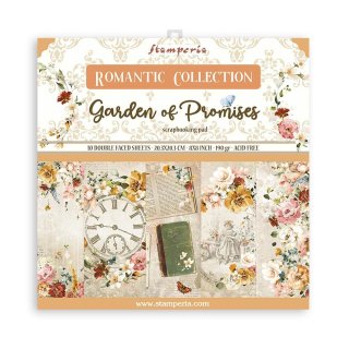 Stamperia 8x8 Paper Pad - Garden of Promises