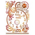 Stamperia G Stencil 21x29.7cm - Take Your Time