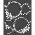 Stamperia 20x25cm Media Stencil - Garlands