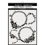 Stamperia 20x25cm Media Stencil - Garlands