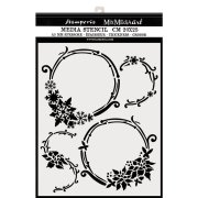 Stamperia 20x25cm Media Stencil - Garlands