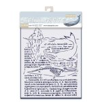 Stamperia 20x25cm Media Stencil - Whale