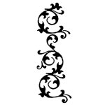 Stamperia 12x25cm Stencil - Edge