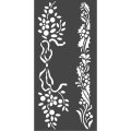 Stamperia 12x25cm Media Stencil - Christmas Borders
