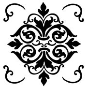 Stamperia 18x18cm Stencil - Decor