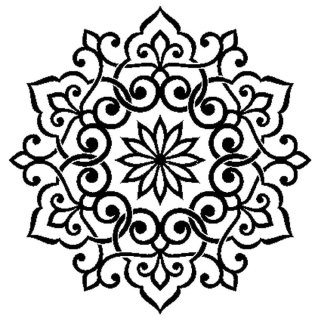 Stamperia 18x18cm Stencil - Lace