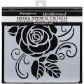 Stamperia 18x18cm Stencil - Rose