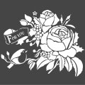 Stamperia 18x18cm Media Stencil - For You