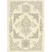 Stamperia A5 Wooden Shape - Ornaments