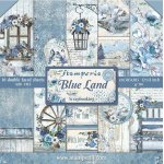 Stamperia 12x12 Scrapbooking Pad - Blue Land