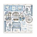 Stamperia 12x12 Scrapbooking Pad - Blue Land