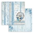 Stamperia 12x12 Scrapbooking Pad - Blue Land