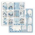 Stamperia 12x12 Scrapbooking Pad - Blue Land