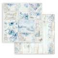 Stamperia 12x12 Scrapbooking Pad - Blue Land