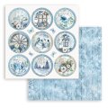 Stamperia 12x12 Scrapbooking Pad - Blue Land