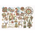 Stamperia Ephemera - Christmas Greetings