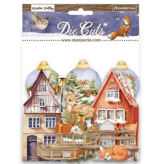 Stamperia Assorted Die Cuts - Winter Valley