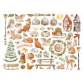 Stamperia Assorted Die Cuts - Winter Valley