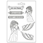 Stamperia A5 Soft Mould - Angel And Wings