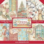 Stamperia 12x12 Scrapbooking Pad - Christmas Greetings